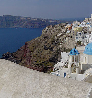 טיסות סנטוריני